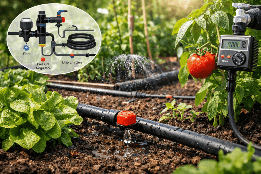 garden drip irrigation system