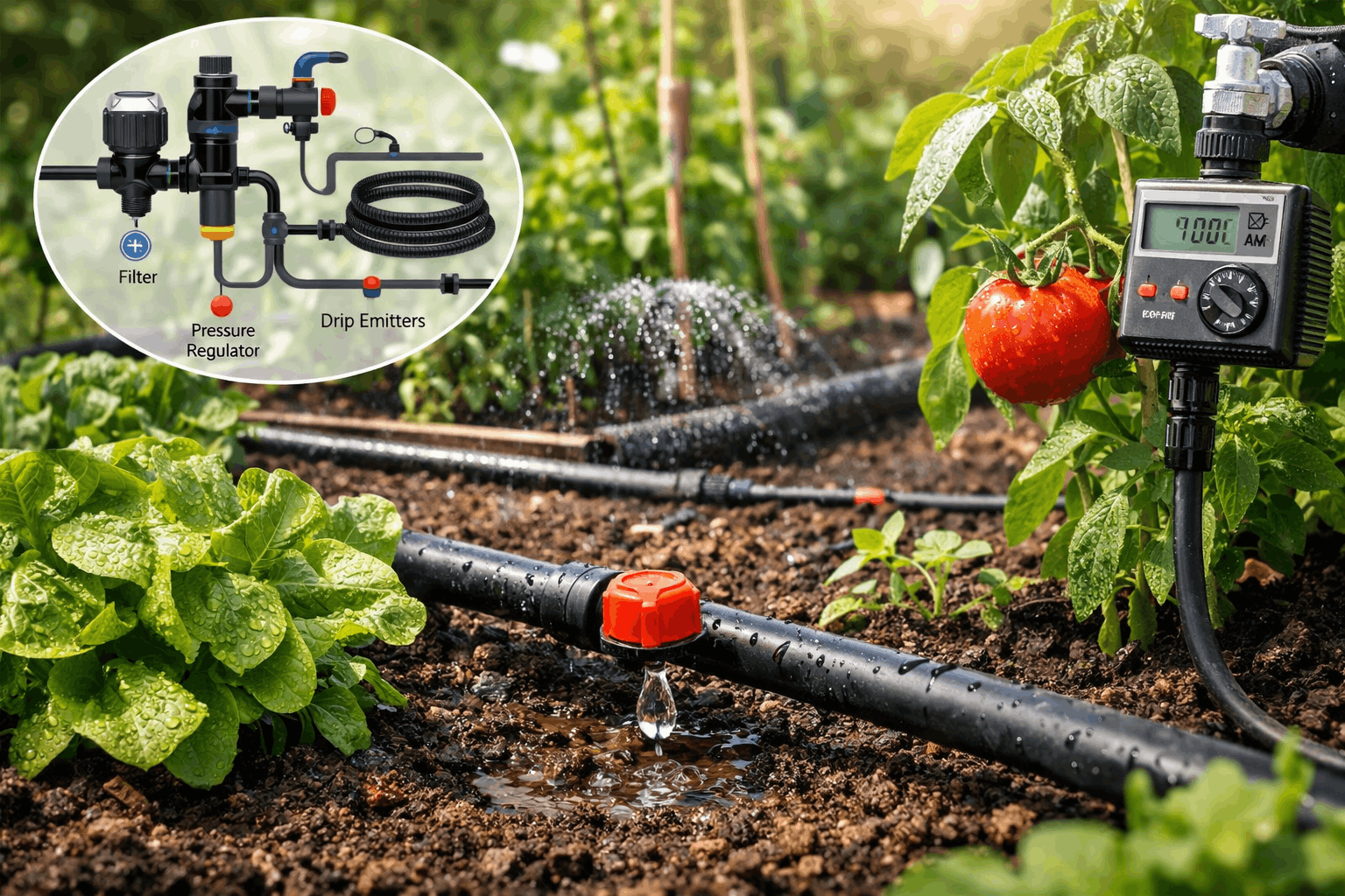 Complete Guide to Garden Drip Irrigation System