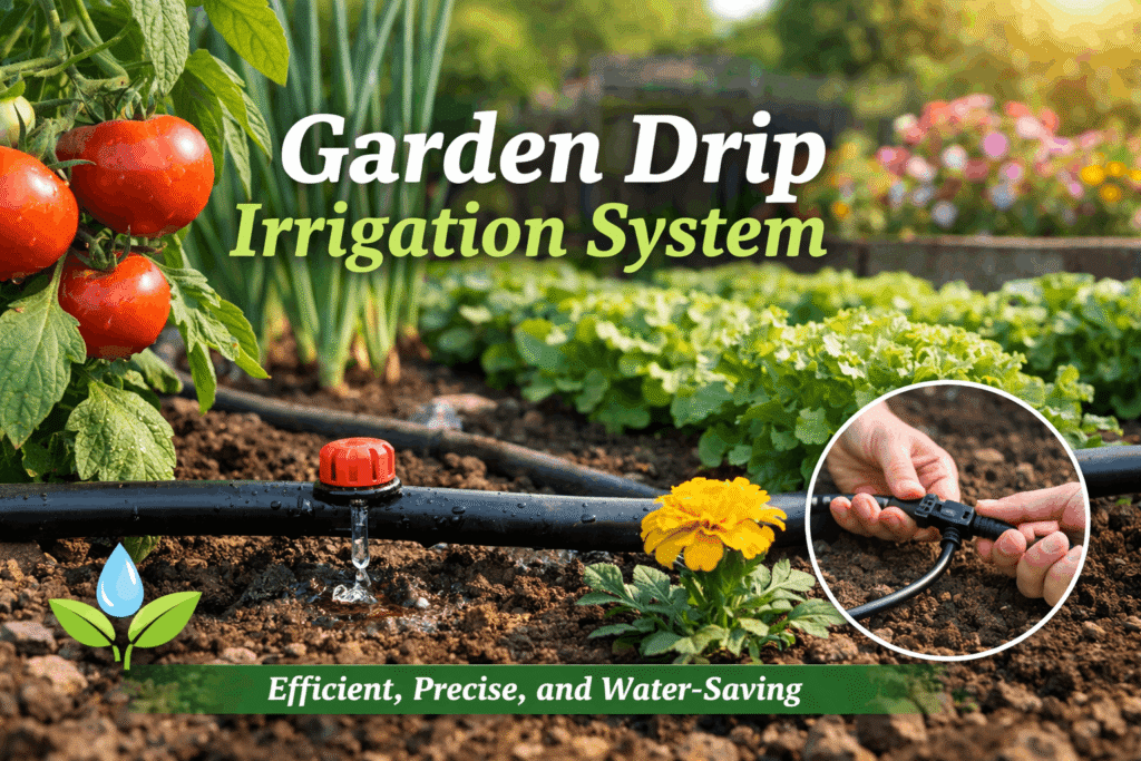 garden drip irrigation system