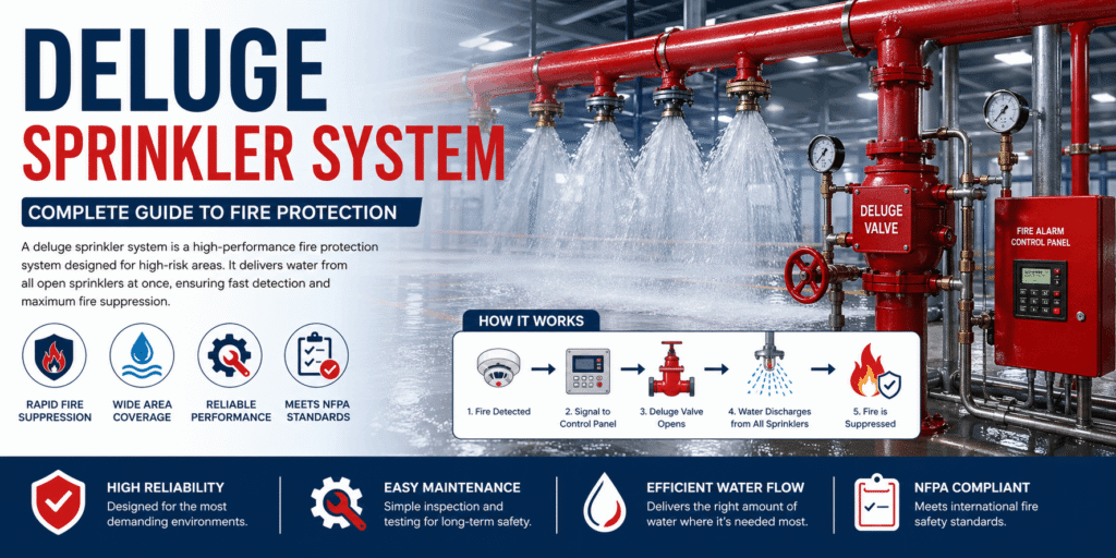 deluge sprinkler system