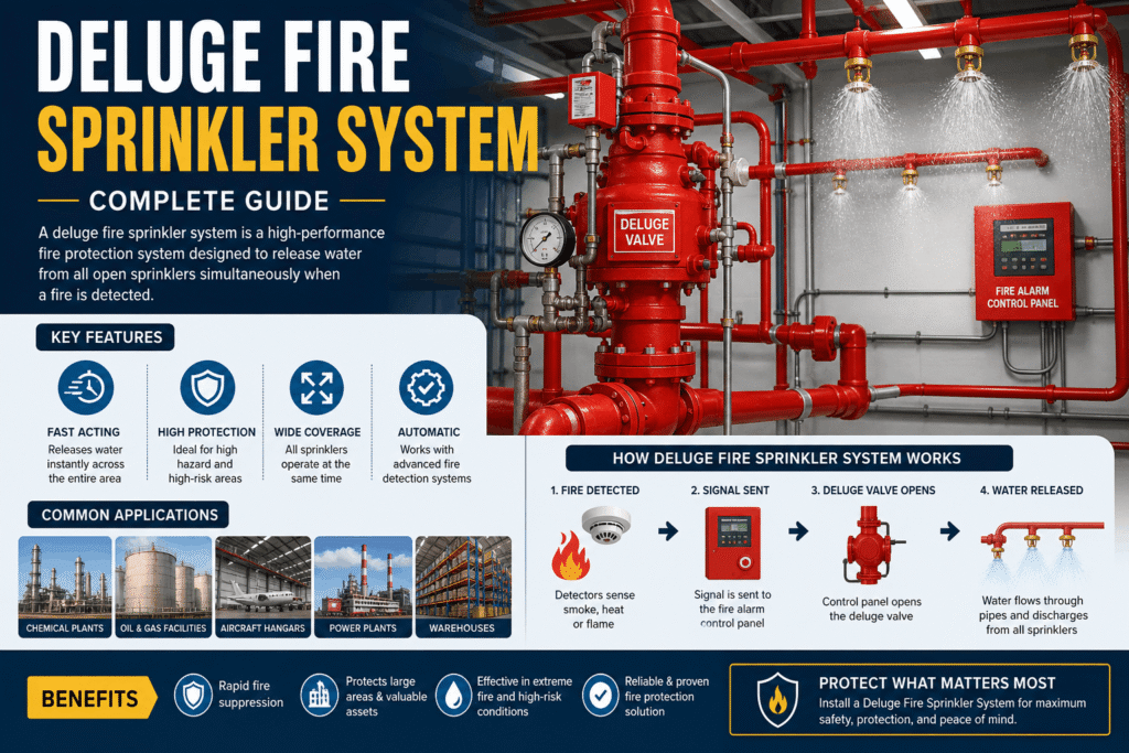 deluge fire sprinkler system