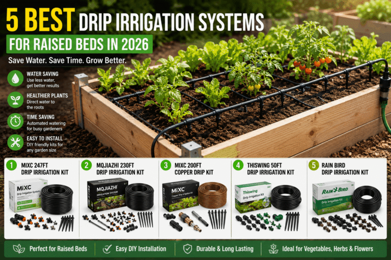 best drip irrigation system for raised beds