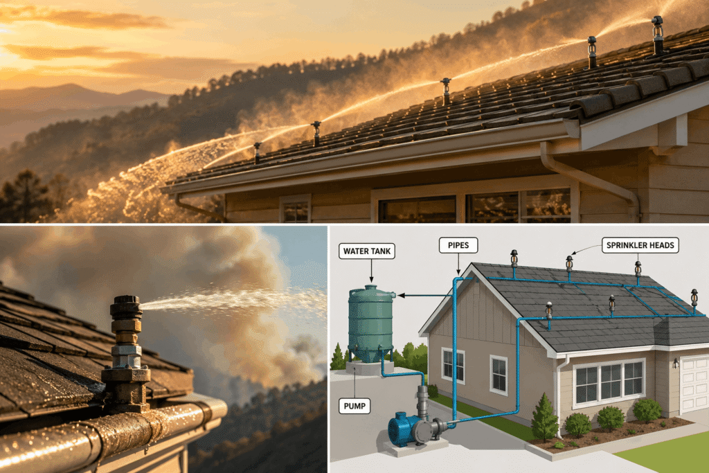 Roof Sprinkler System: The Complete Guide for Homeowners roof sprinkler system