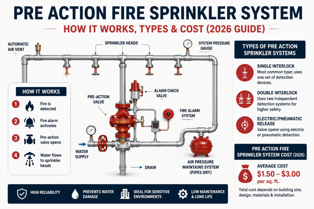 pre action fire sprinkler system
