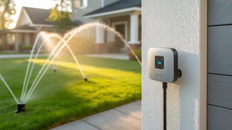 water-saving sprinkler systems