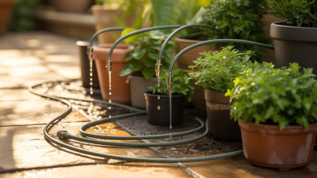 drip irrigation kit for potted plants