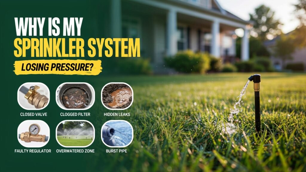 Why Is My Sprinkler System Losing Pressure