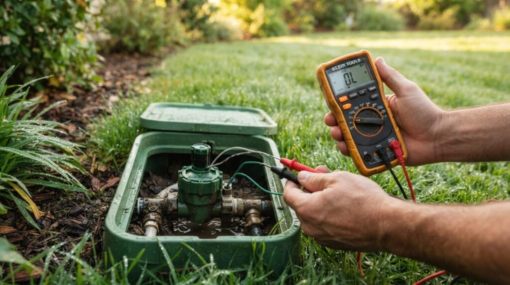 sprinkler system electrical troubleshooting